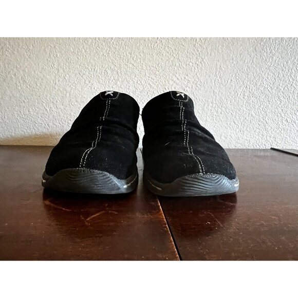 Naturalizer Kaira Clog Mule Shoes Womens 8M Black Suede Comfort Slip On Solid - Picture 4 of 11